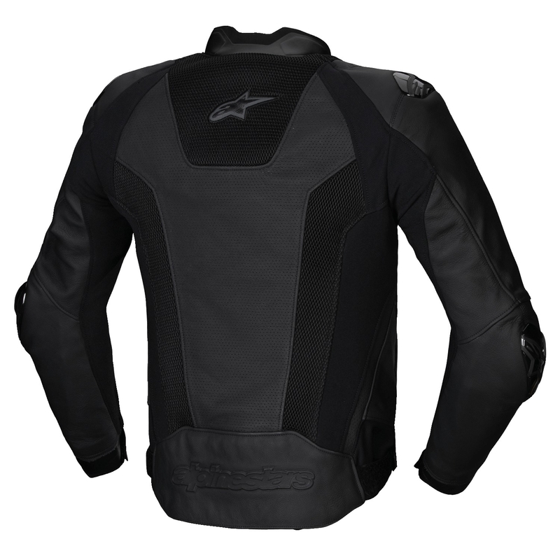 Alpinestars Missile 3 Airflow Black Ādas motocikla jaka