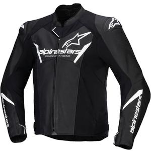 Alpinestars Faster 3 Airflow Black and White ādas motocikla jaka