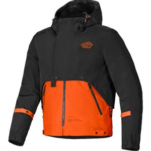 Alpinestars Mootant ūdensnecaurlaidīga parka melns-fluo oranžs