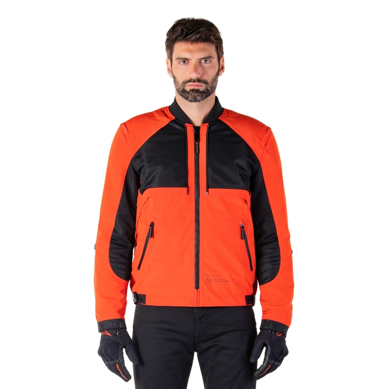 Alpinestars Mootant ūdensnecaurlaidīga parka melns-fluo oranžs