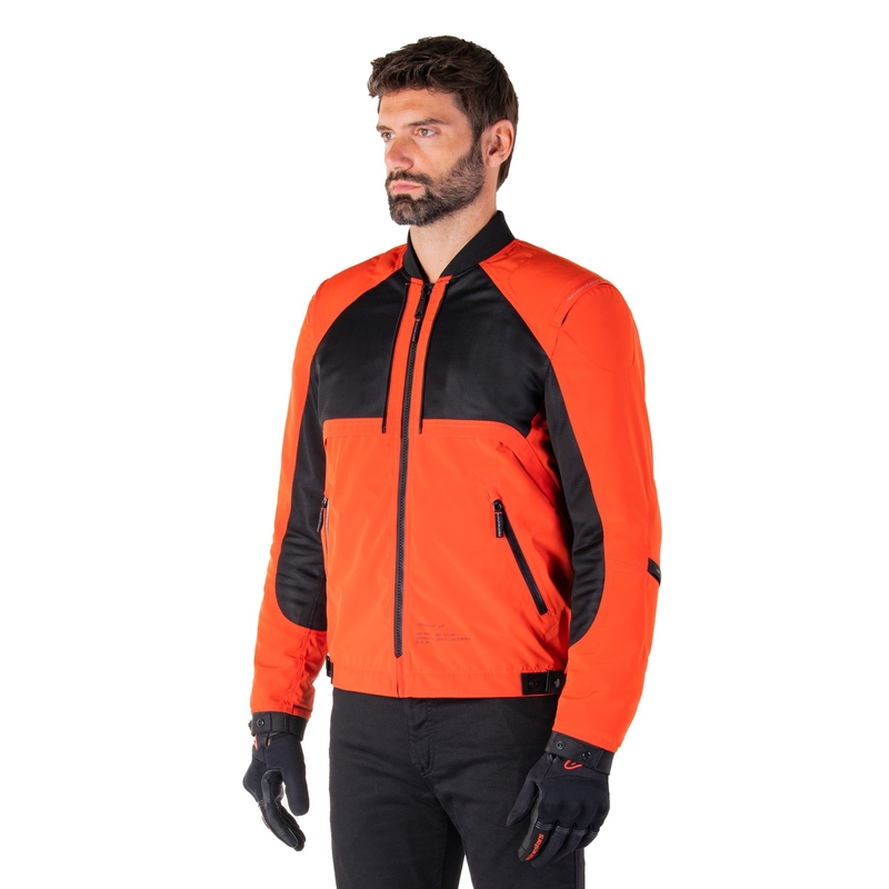 Alpinestars Mootant ūdensnecaurlaidīga parka melns-fluo oranžs