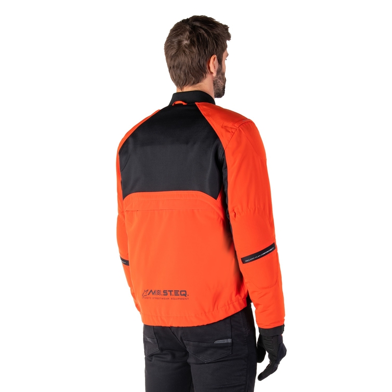 Alpinestars Mootant ūdensnecaurlaidīga parka melns-fluo oranžs