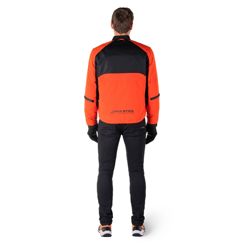 Alpinestars Mootant ūdensnecaurlaidīga parka melns-fluo oranžs