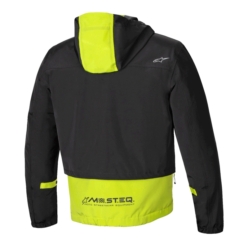 Alpinestars Mootant ūdensnecaurlaidīga jaka Black-Fluo Yellow