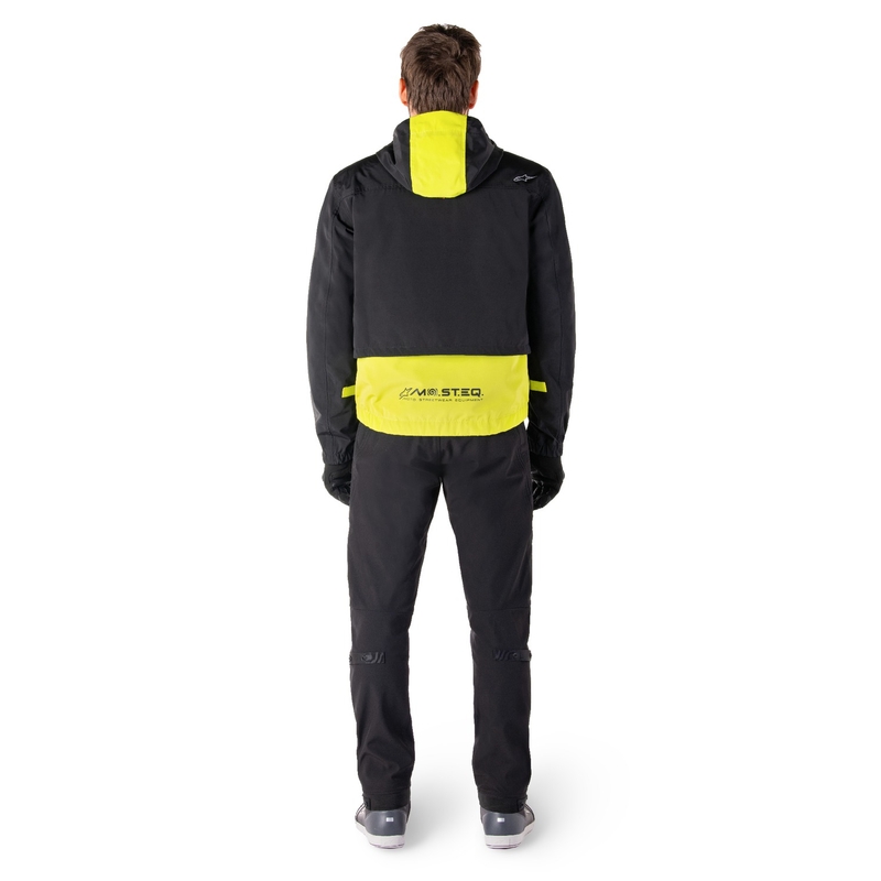 Alpinestars Mootant ūdensnecaurlaidīga jaka Black-Fluo Yellow