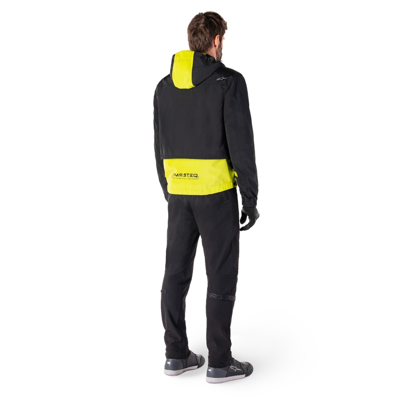 Alpinestars Mootant ūdensnecaurlaidīga jaka Black-Fluo Yellow