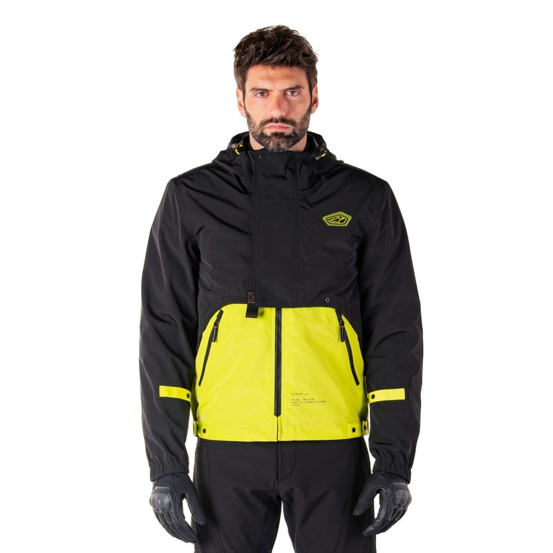 Alpinestars Mootant ūdensnecaurlaidīga jaka Black-Fluo Yellow