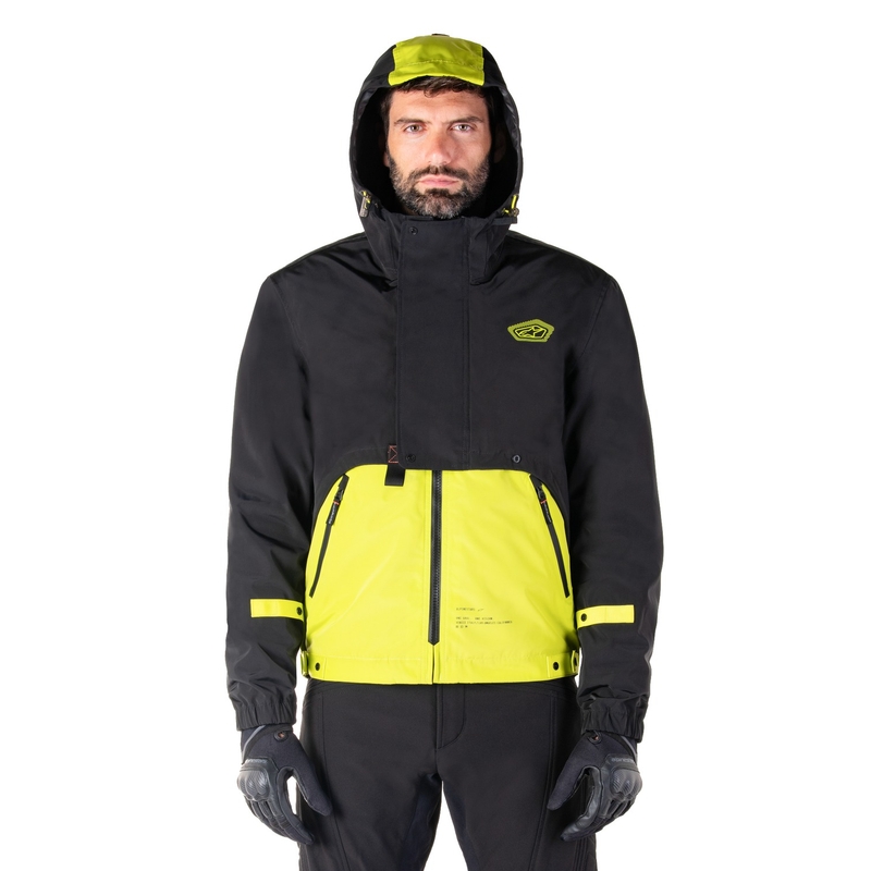 Alpinestars Mootant ūdensnecaurlaidīga jaka Black-Fluo Yellow