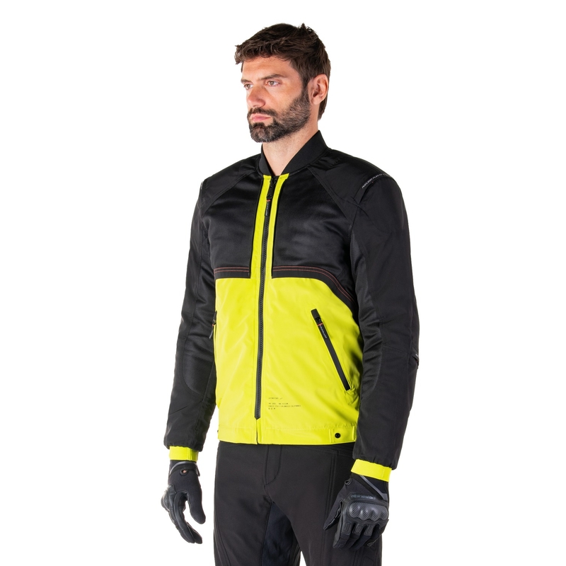 Alpinestars Mootant ūdensnecaurlaidīga jaka Black-Fluo Yellow