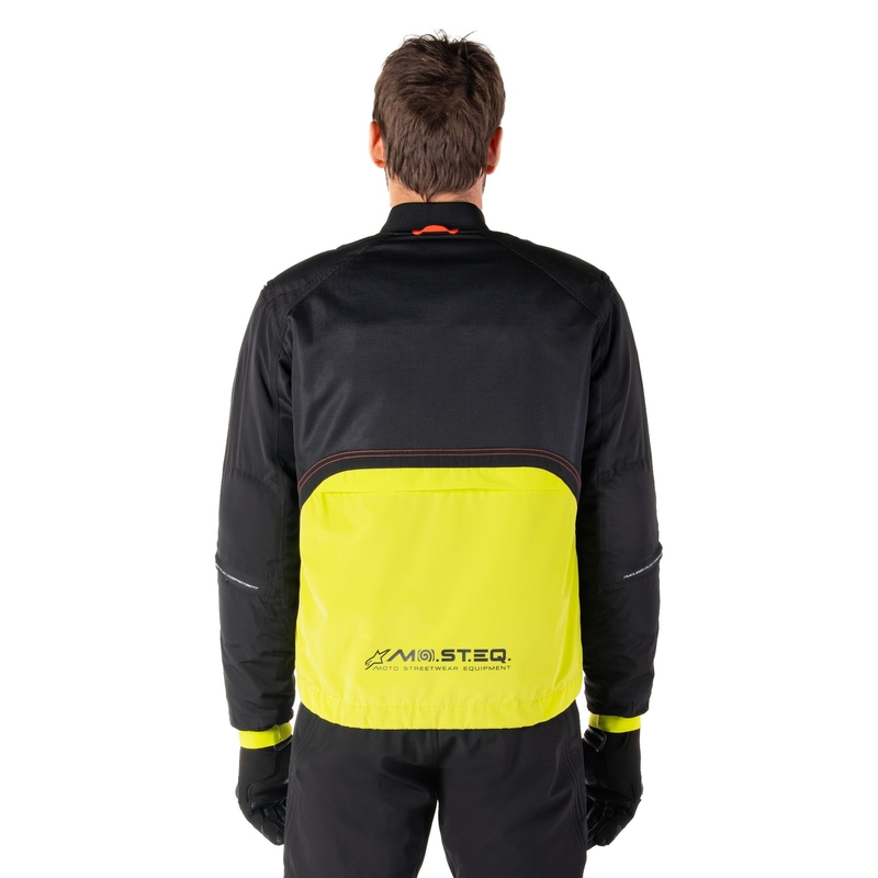 Alpinestars Mootant ūdensnecaurlaidīga jaka Black-Fluo Yellow