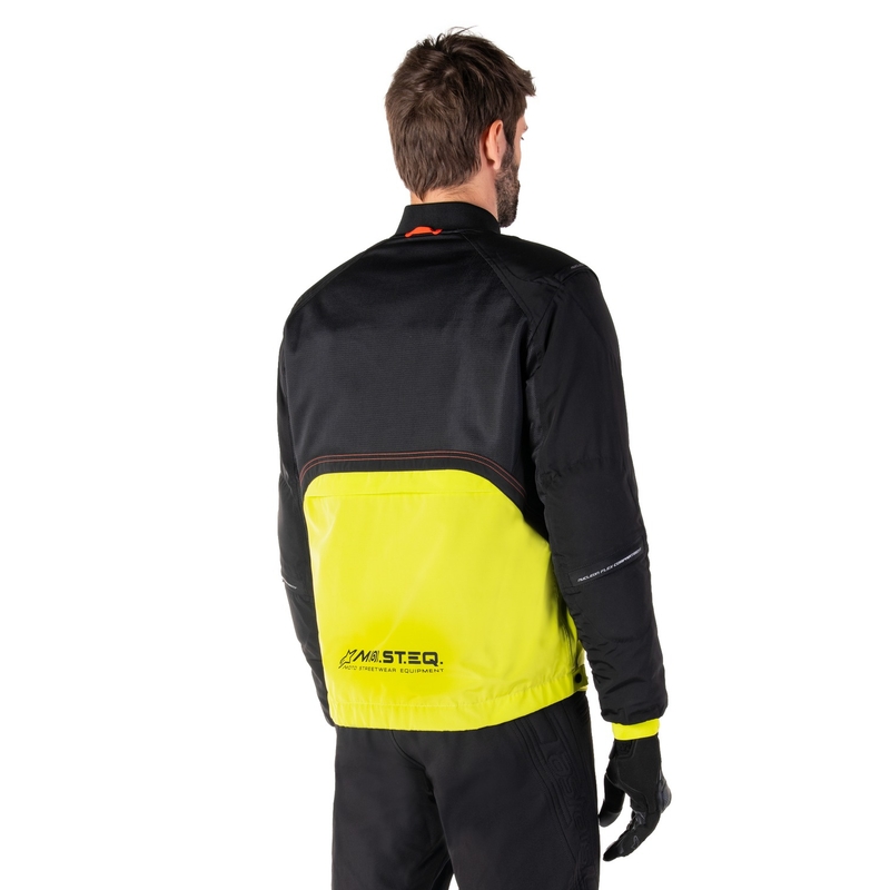 Alpinestars Mootant ūdensnecaurlaidīga jaka Black-Fluo Yellow