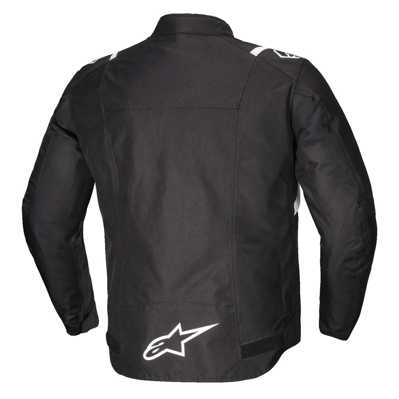 Alpinestars T-SPS 2 ūdensnecaurlaidīga melnbalta motocikla jaka