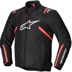 Alpinestars T-SPS 2 ūdensnecaurlaidīga melns-balts-fluo sarkans motocikla jaka