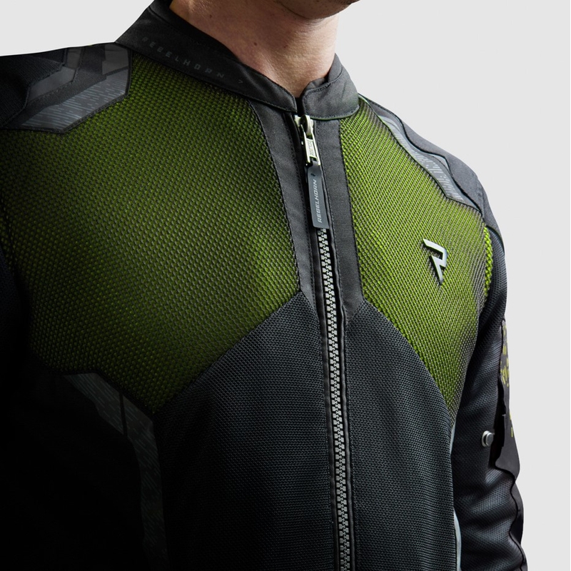 Motocikla jaka Rebelhorn Jax black-fluo yellow