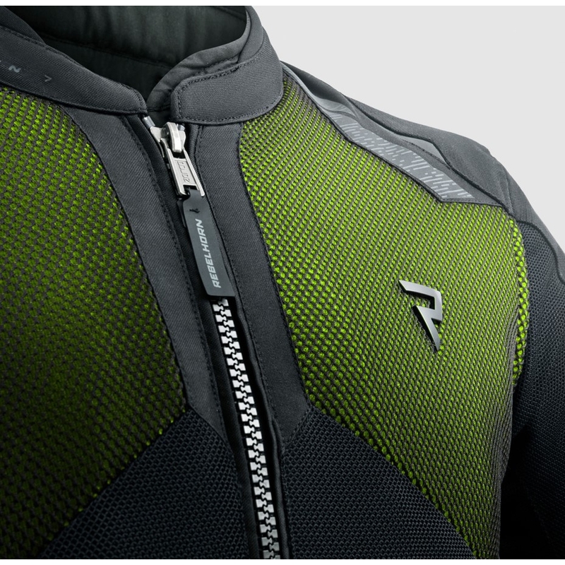 Motocikla jaka Rebelhorn Jax black-fluo yellow