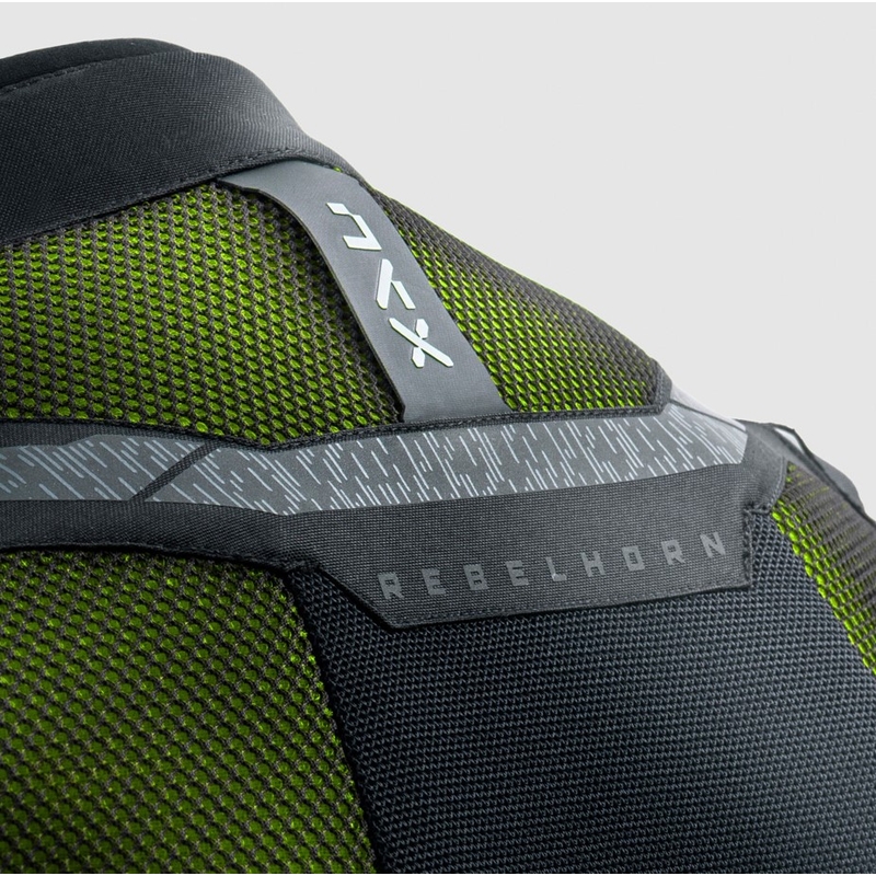 Motocikla jaka Rebelhorn Jax black-fluo yellow