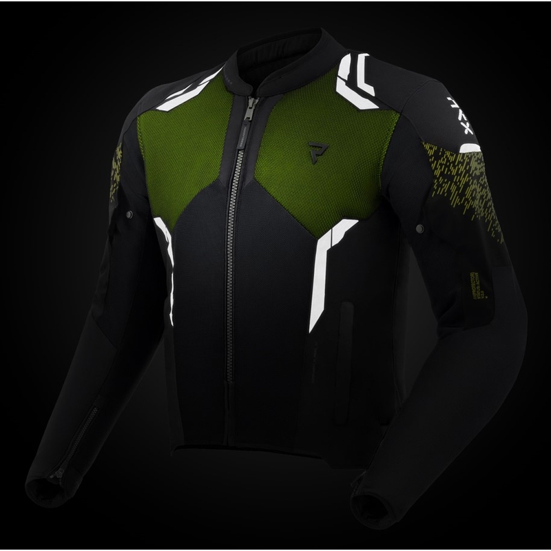 Motocikla jaka Rebelhorn Jax black-fluo yellow