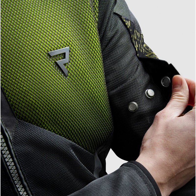 Motocikla jaka Rebelhorn Jax black-fluo yellow