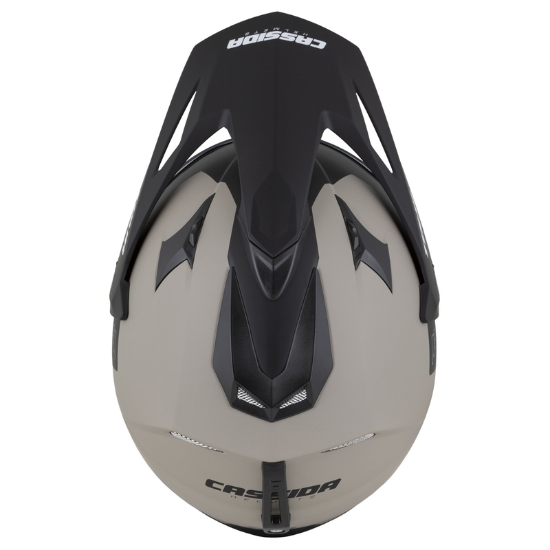 Enduro ķivere Cassida Tour 2.0 Dual matēta smilšu melna