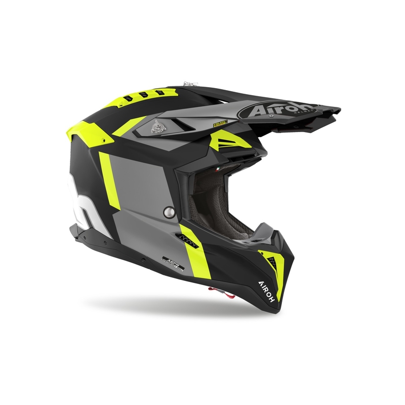 Motokrosa ķivere Airoh Aviator 3 Glory yellow matt