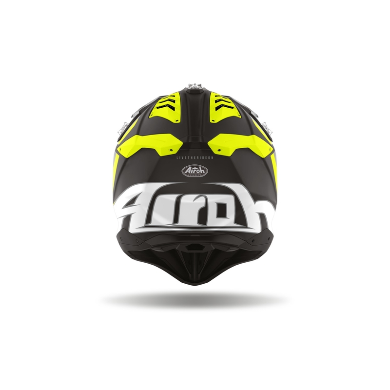 Motokrosa ķivere Airoh Aviator 3 Glory yellow matt