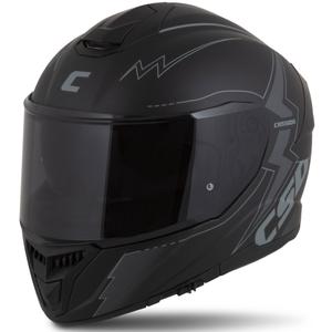 Cassida Integral GT 2.1 Flash Black-Grey Integrālā motociklu ķivere