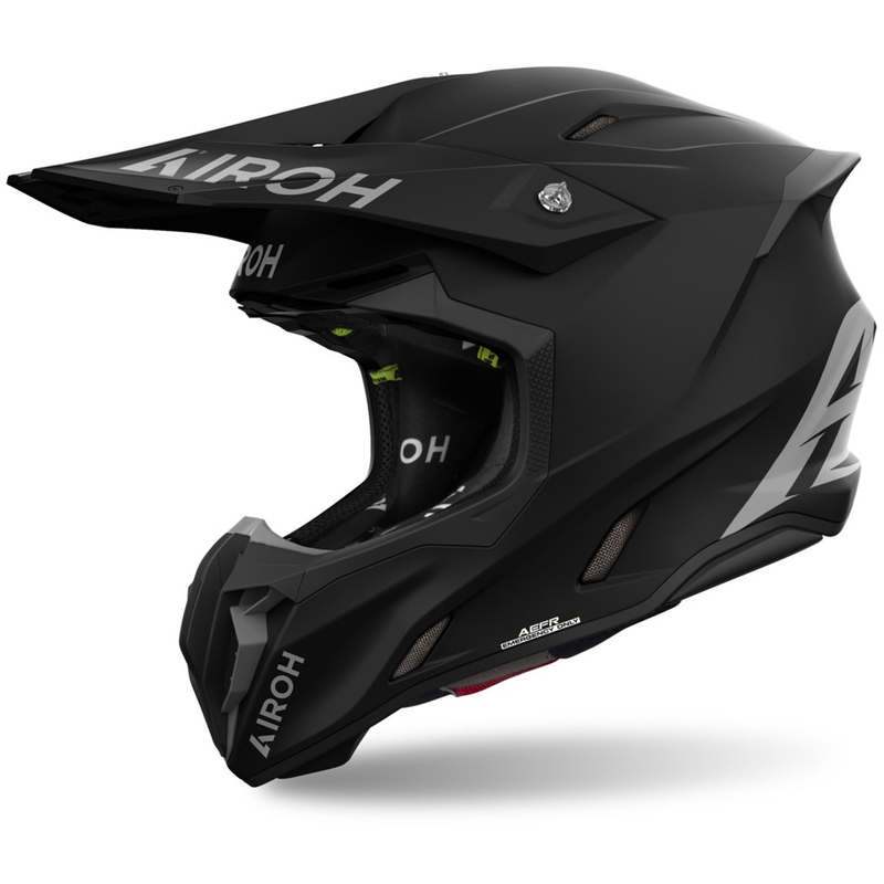 Motokrosa ķivere Airoh Twist 3 Krāsa matēti melna