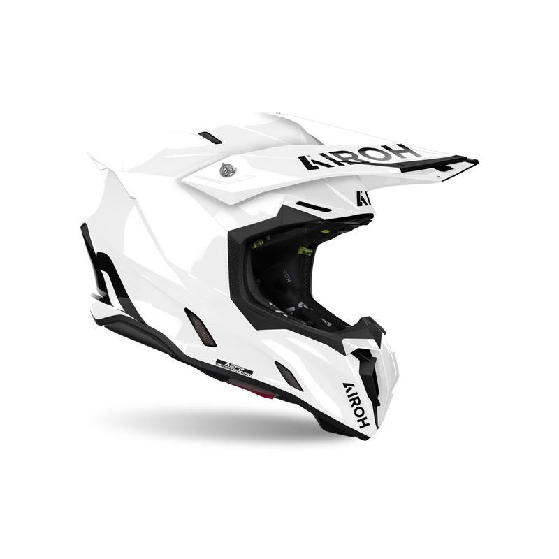 Motokrosa ķivere Airoh Twist 3 Krāsa balta spīdīga