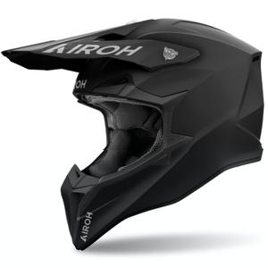 Motokrosa ķivere Airoh Wraaap Krāsa melna matēta