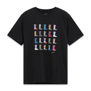 T-krekls Alpinestars Many CSF melns