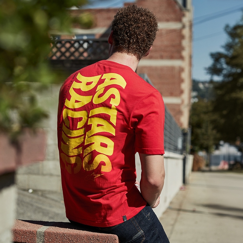 T-krekls Alpinestars Swerve CSF sarkans