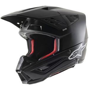 Alpinestars S-M5 Solid motokrosa ķivere matēti melna