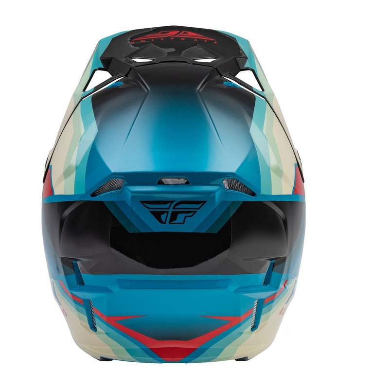 Motokrosa ķivere FLY Racing Formula CP melna-pelēka-turkīza
