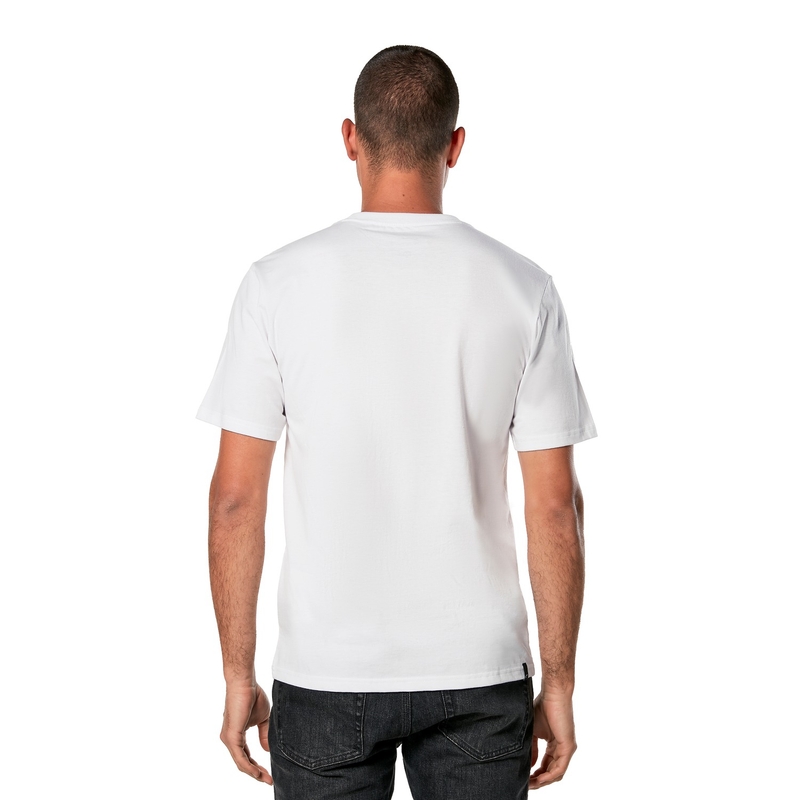 T-krekls Alpinestars Ageless Shadow CSF white-black