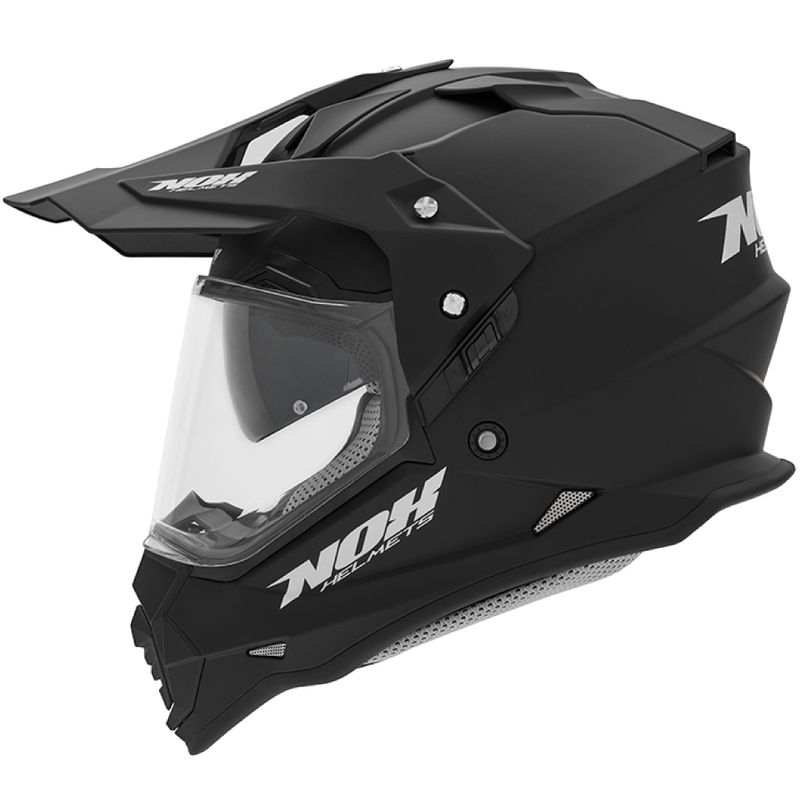 Enduro ķivere NOX N312 melna matēta
