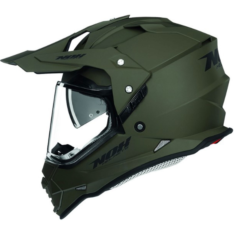Enduro ķivere NOX N312 zaļa matēta