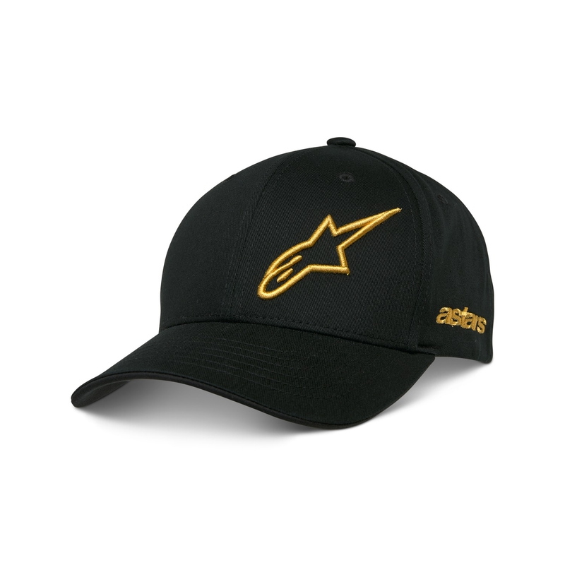 Alpinestars Sessionized Snapback cepure Black and Gold