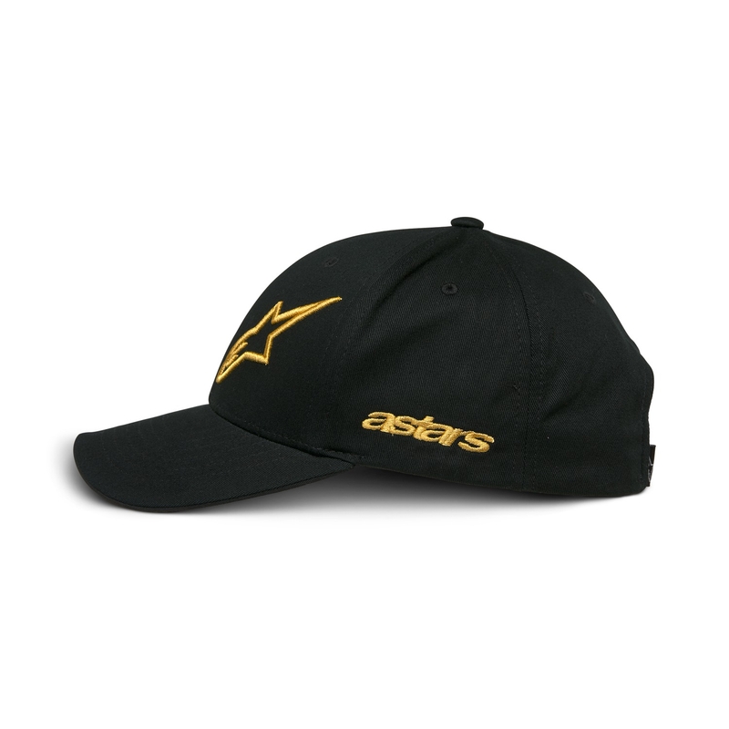 Alpinestars Sessionized Snapback cepure Black and Gold