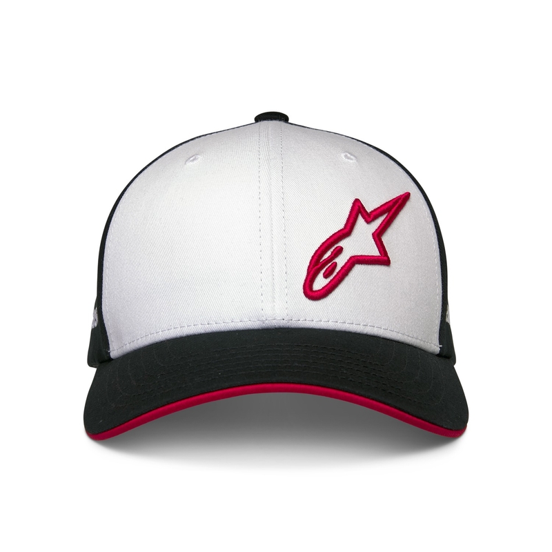 Alpinestars Sessionized Snapback cepure balta-melna-sarkana