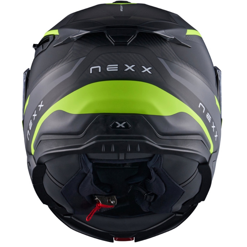Flip-up moto ķivere Nexx X.Lifetour PRO Mile matēti pelēka-fluo dzeltena izpārdošana