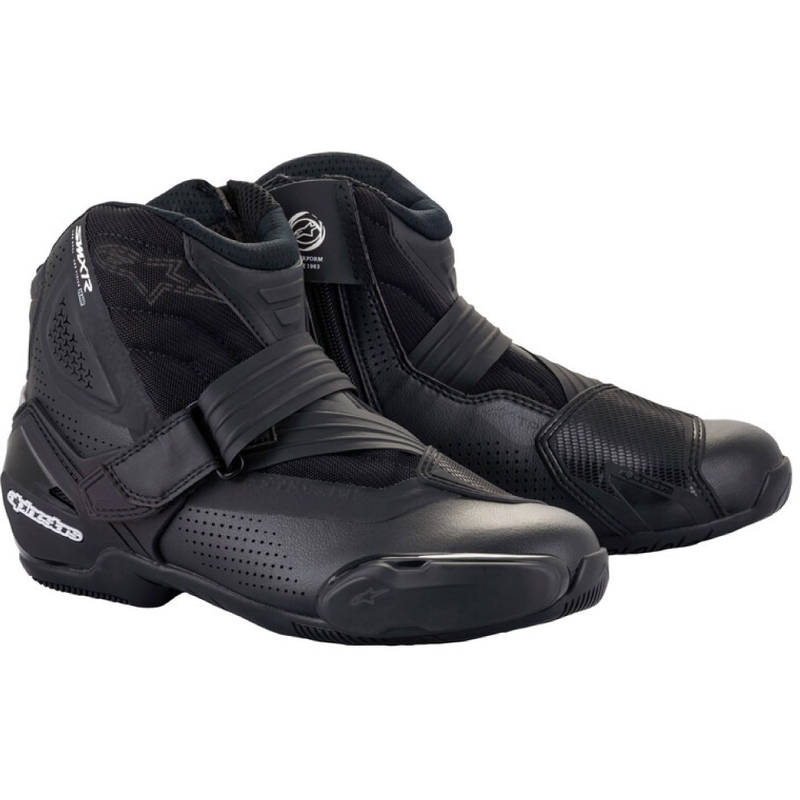Alpinestars Stella SMX-1 R Sieviešu motociklu zābaki ar ventilāciju Black