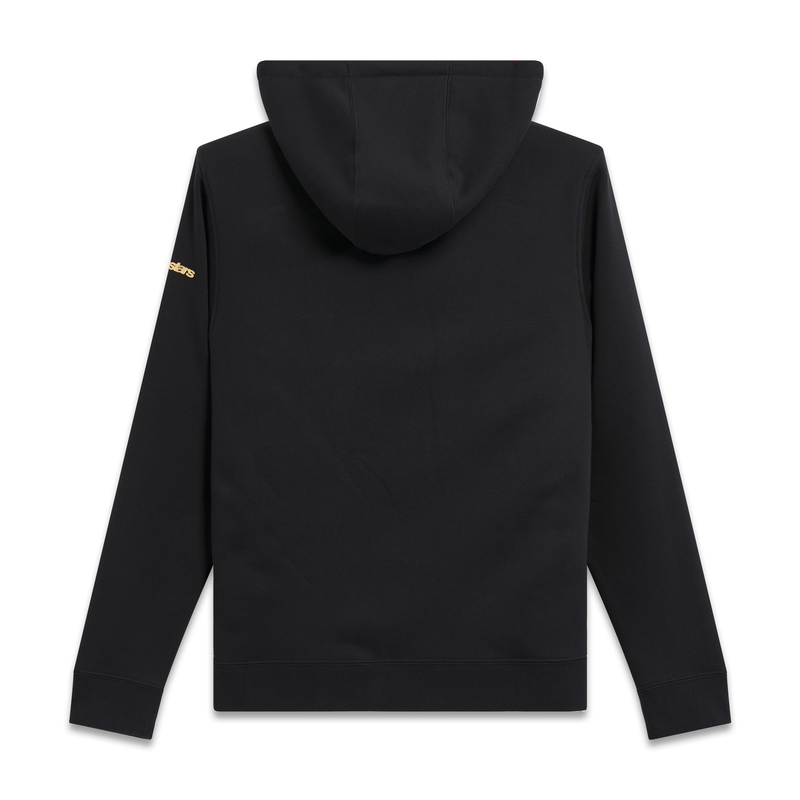 Alpinestars Gilded Hoodie melnā un zelta krāsā