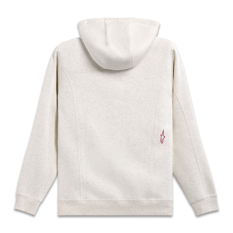 Mikina Alpinestars Substratus Hoodie světle šedá
