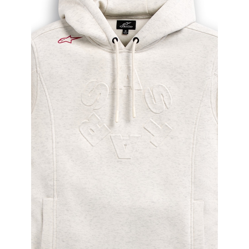 Mikina Alpinestars Substratus Hoodie světle šedá
