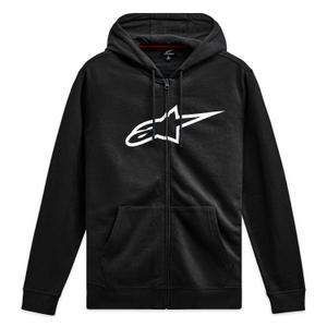 Alpinestars Ageless Zip Hoodie 3 melns un balts