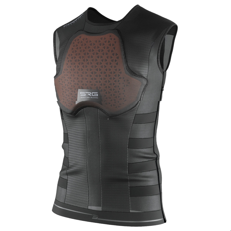 Gaisa spilvenu veste Shot SRG-1 melna