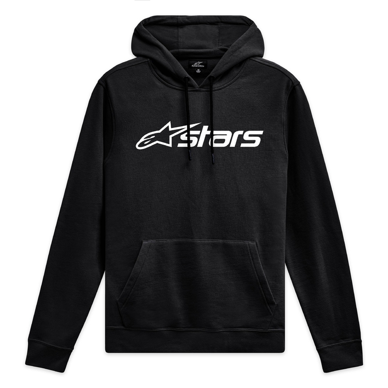 Alpinestars Blaze Hoodie 3 melnā un baltā krāsā