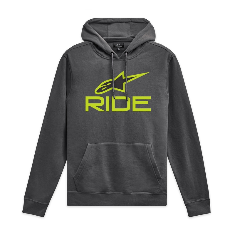 Alpinestars Ride 4.0 pelēka-dzeltena-melna jaka ar kapuci