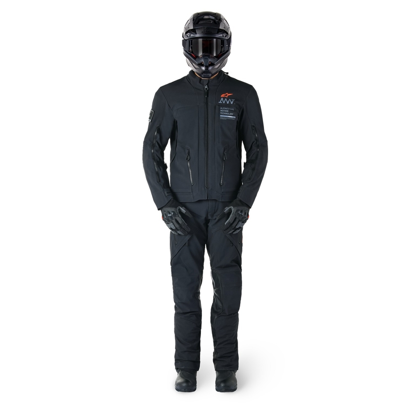 Alpinestars AMT-8 Stretch Drystar XF motocikla jaka Black