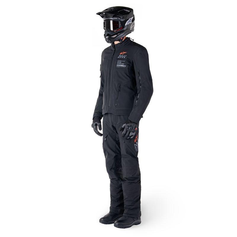 Alpinestars AMT-8 Stretch Drystar XF motocikla jaka Black